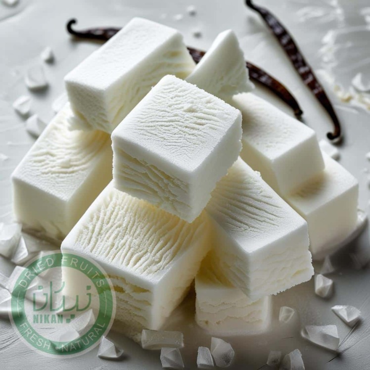 بستنی خشک وانیلی نیکان