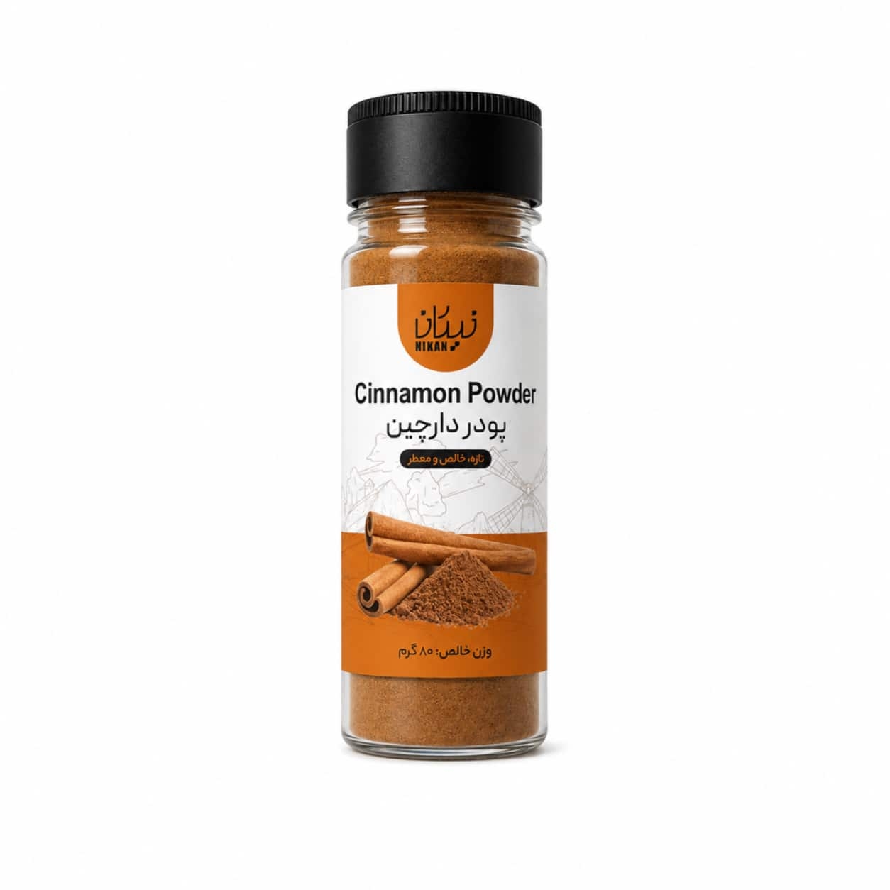  پودر ‌دارچین نیکان 