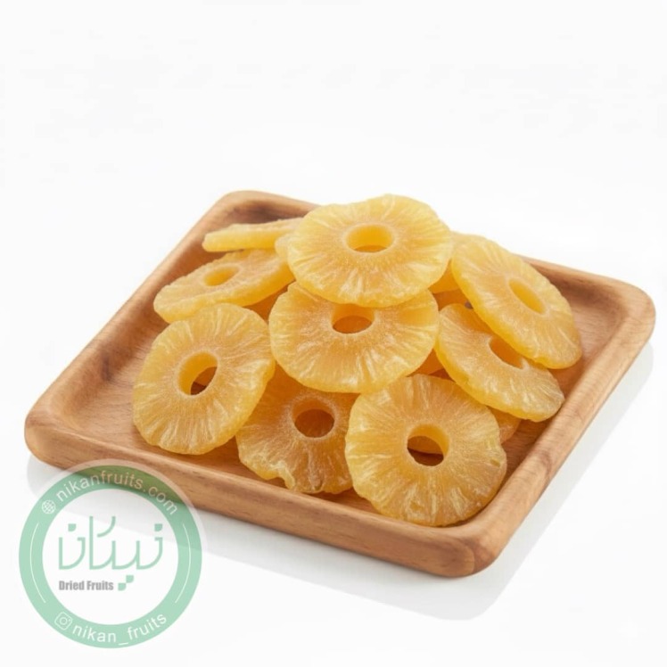 آناناس کمپوتی خشک نیکان
