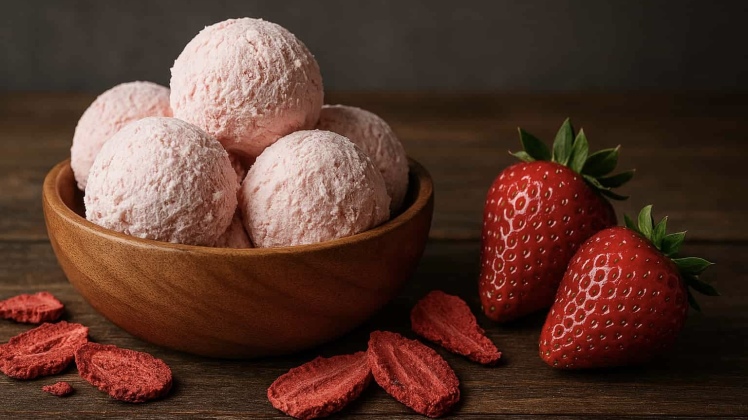 کالری بستنی خشک فریزدرایر چقدر است؟ جدول کالری طعم‌های مختلف