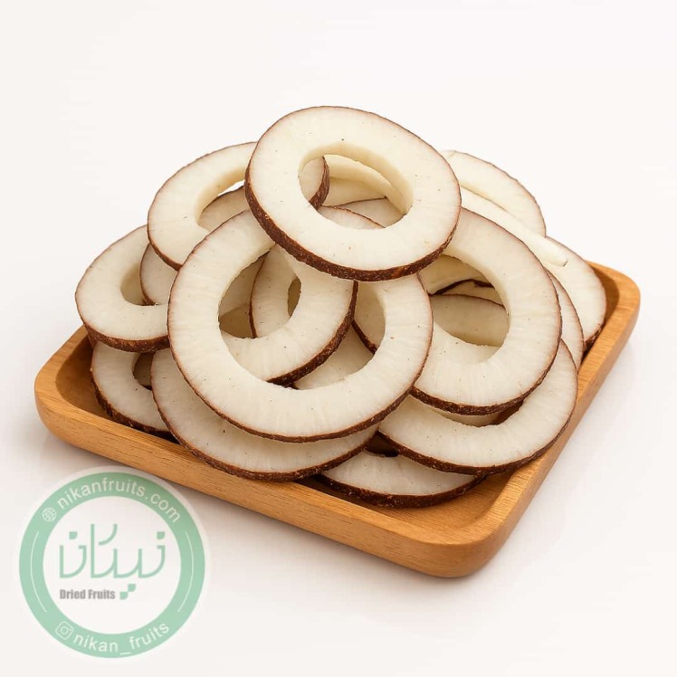 نارگیل خشک اسلایس نیکان