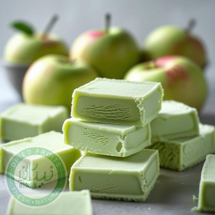 بستنی خشک سیب ترش نیکان