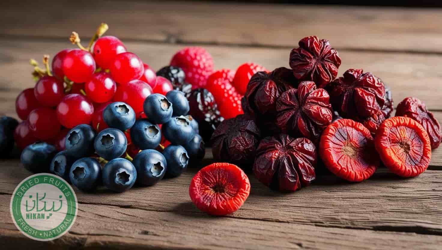 مقایسه میوه تازه و خشک از نظر ارزش غذایی