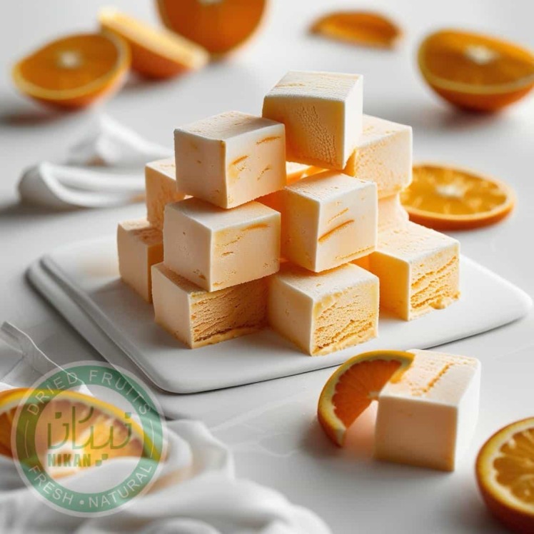 بستنی خشک پرتقالی نیکان