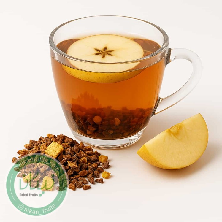 دمنوش به و سیب نیکان