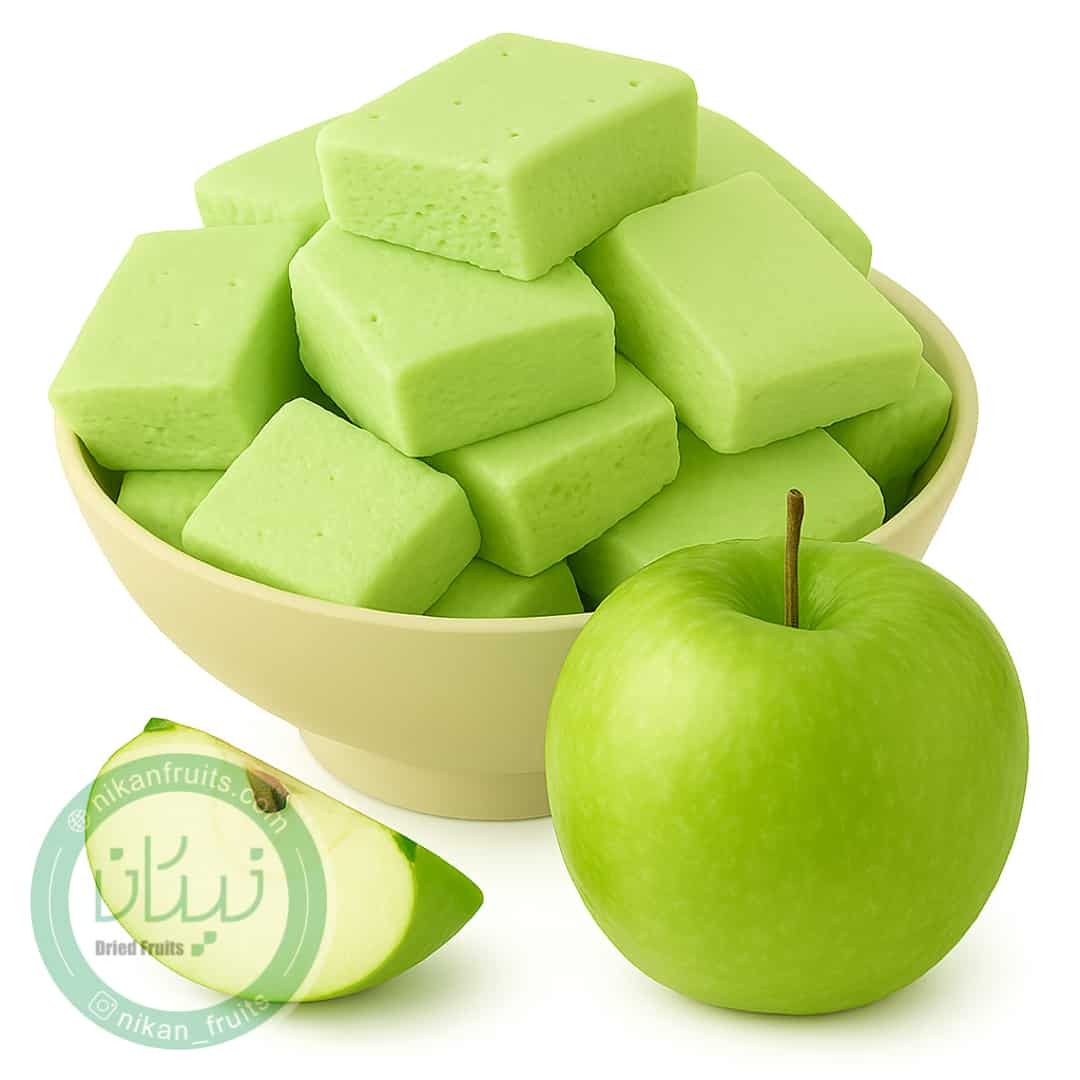  بستنی خشک سیب ترش نیکان 