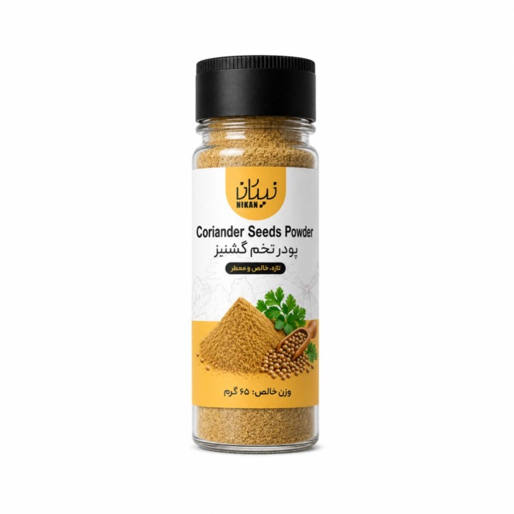 پودر تخم گشنیز نیکان