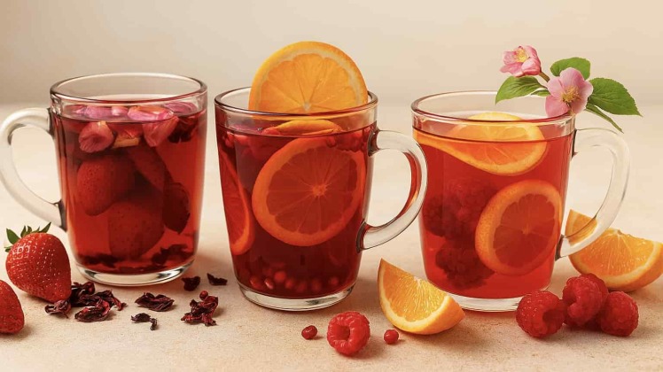 دمنوش میوه ای؛ موهبتی از دل طبیعت!