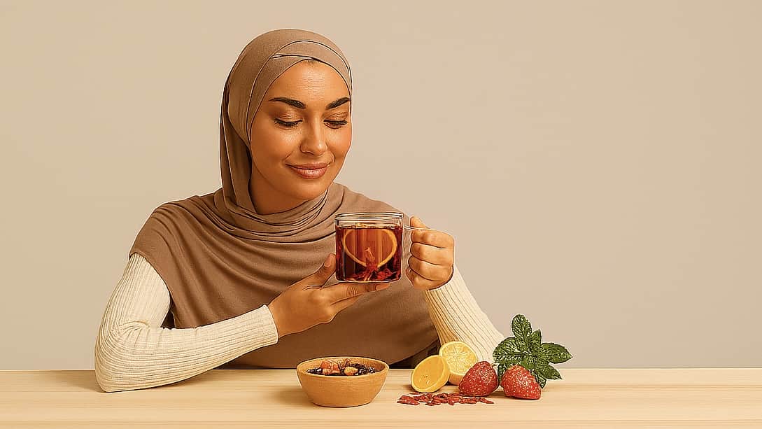 دمنوش میوه ای لاغری