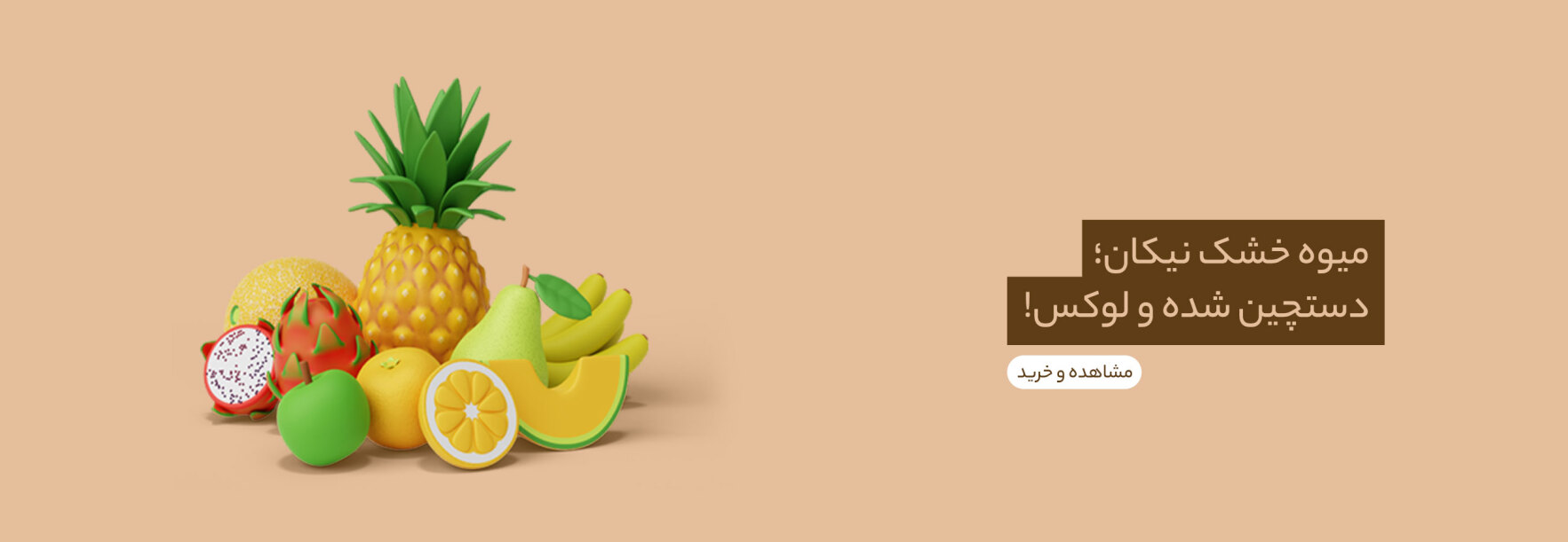 خرید میوه خشک نیکان